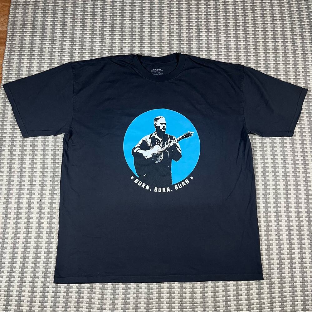 Zach Bryan Shirt Small Burn Burn Burn Tour Official Merch Country Men’s‎ 2XL New